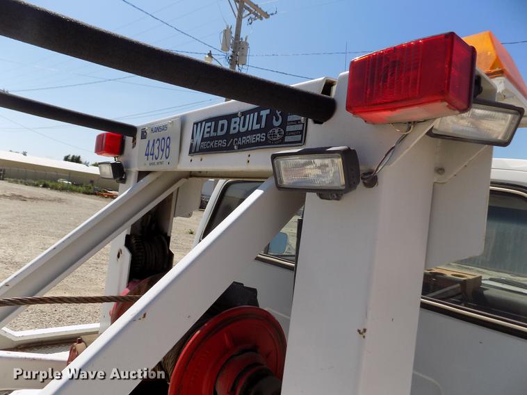 image for item DB9108 1985 Chevrolet Custom Deluxe K30 tow truck