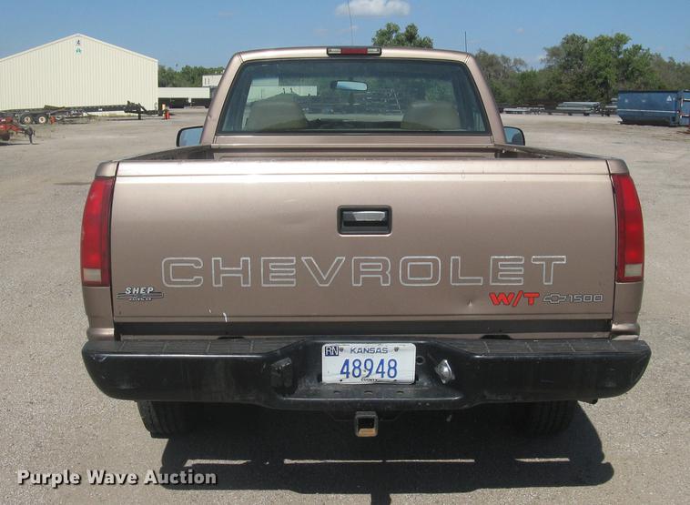 image for item DC1295 1997 Chevrolet WT1500 pickup truck
