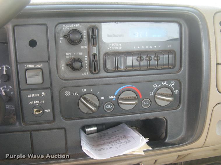 image for item DC1295 1997 Chevrolet WT1500 pickup truck