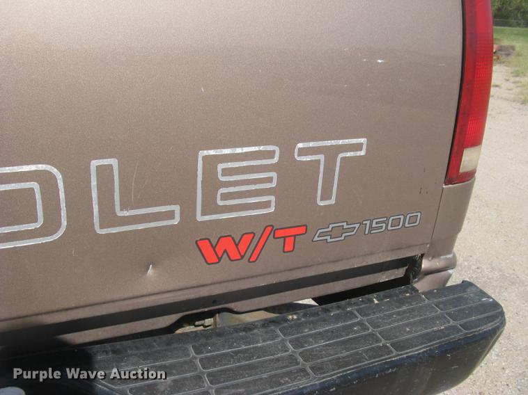 image for item DC1295 1997 Chevrolet WT1500 pickup truck