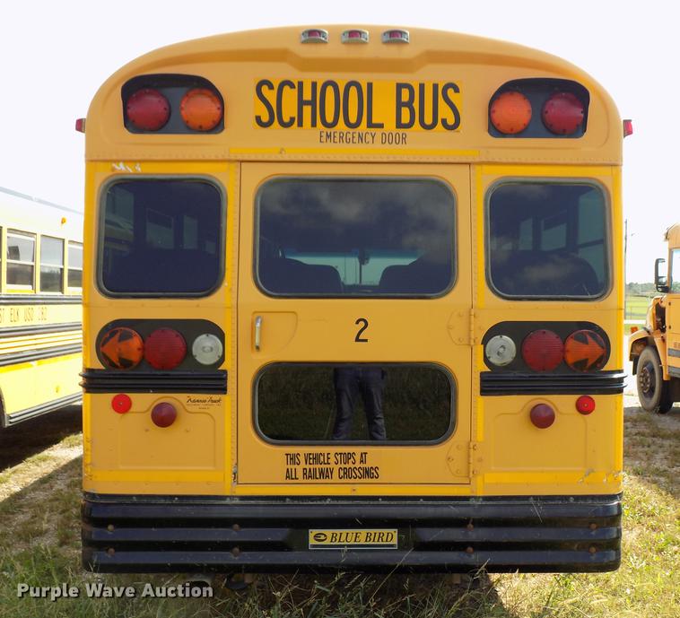 image for item DD3457 2003 International 3800 Blue Bird school bus