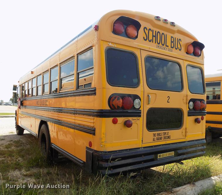 image for item DD3457 2003 International 3800 Blue Bird school bus