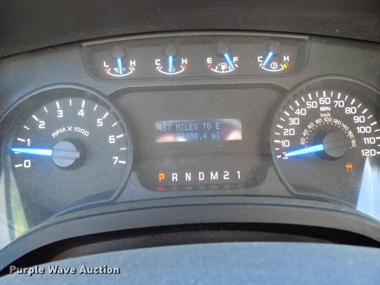 image for item DD3460 2014 Ford F150 SuperCrew pickup truck