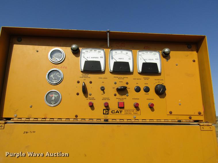 image for item DD4355 Caterpillar 3406 generator