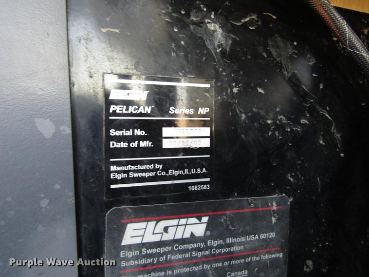 image for item DD4357 2009 Elgin Pelican street sweeper