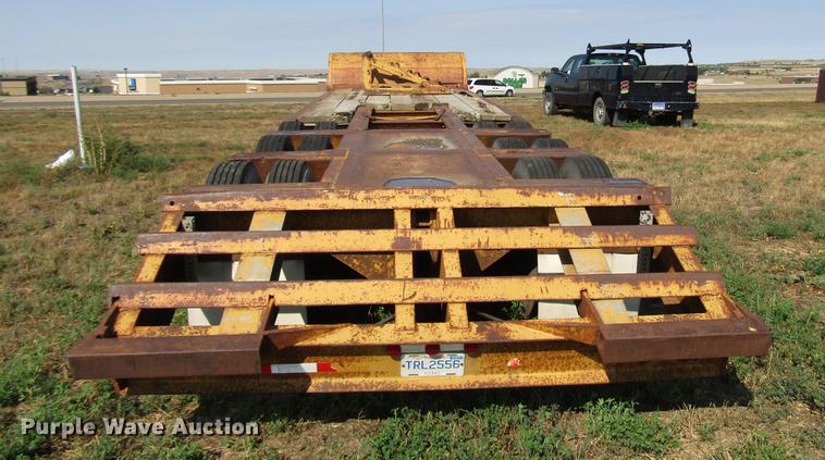 image for item DD4363 1960 Hyster R6TL7T1W drop deck equipment trailer