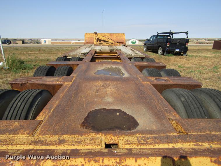 image for item DD4363 1960 Hyster R6TL7T1W drop deck equipment trailer