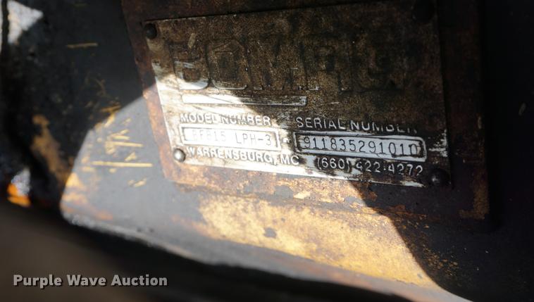 image for item DD6565 2009 Bomag BF815 paver