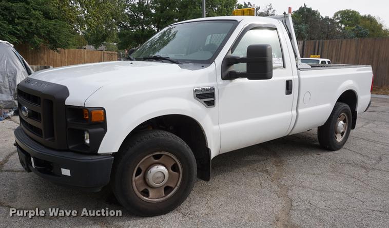 image for item DD6582 2008 Ford F250 Super Duty pickup truck