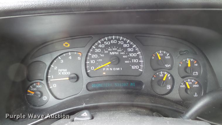 image for item DD7372 2006 Chevrolet Silverado 2500HD Ext. Cab pickup truck