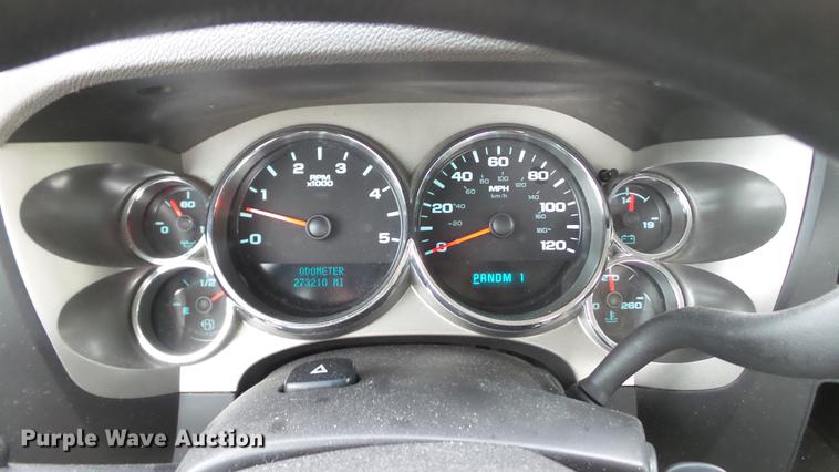 image for item DD7387 2013 Chevrolet Silverado 2500HD Ext. Cab pickup truck