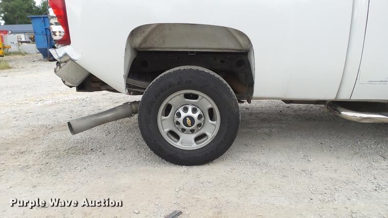 image for item DD7387 2013 Chevrolet Silverado 2500HD Ext. Cab pickup truck