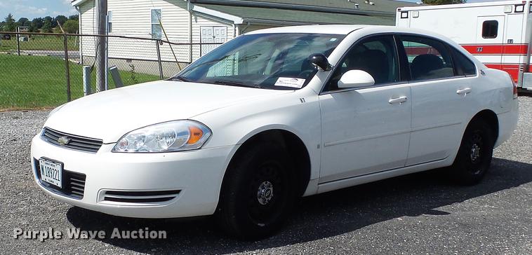 image for item DD7392 2007 Chevrolet Impala Police Cruiser