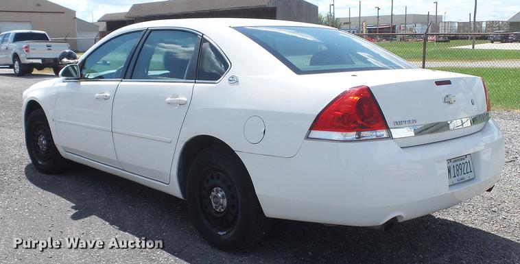 image for item DD7392 2007 Chevrolet Impala Police Cruiser