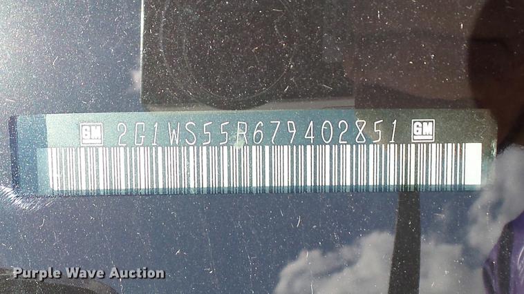 image for item DD7392 2007 Chevrolet Impala Police Cruiser