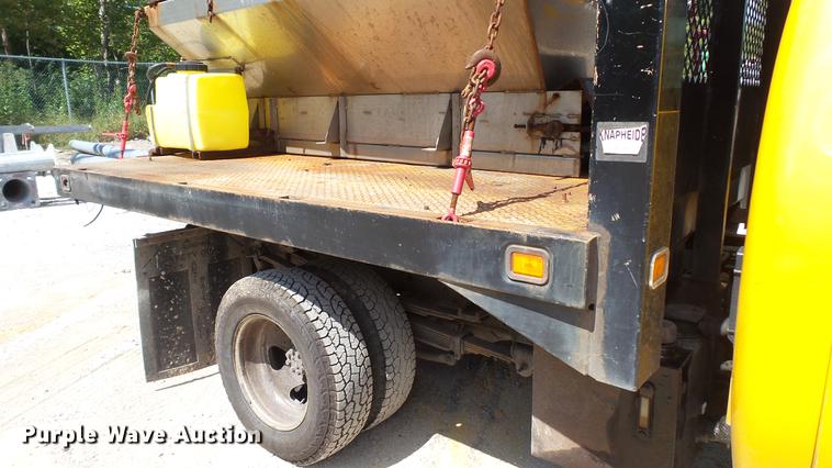 image for item DD7408 2008 Chevrolet Silverado 3500HD dump flatbed pickup truck