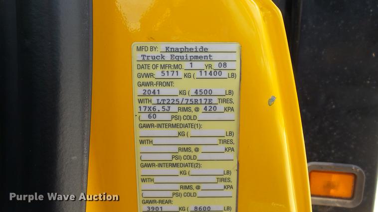 image for item DD7408 2008 Chevrolet Silverado 3500HD dump flatbed pickup truck