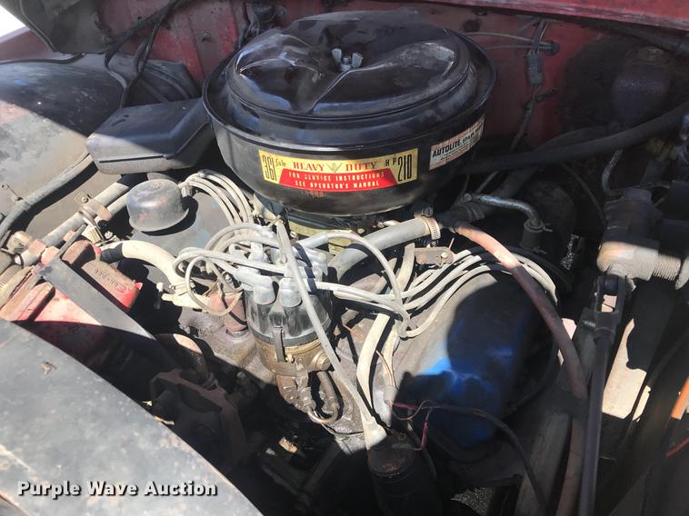 image for item DE5207 1965 Ford 700 fire truck