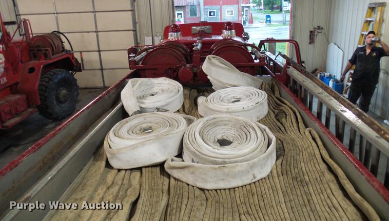 image for item DE5207 1965 Ford 700 fire truck