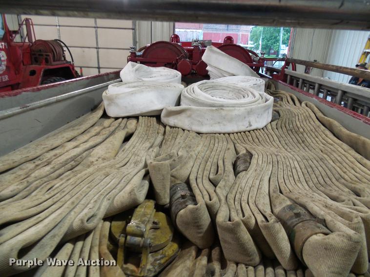 image for item DE5207 1965 Ford 700 fire truck