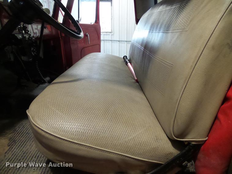 image for item DE5207 1965 Ford 700 fire truck