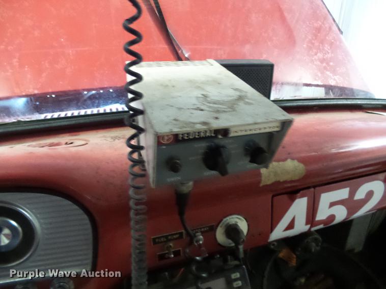 image for item DE5207 1965 Ford 700 fire truck