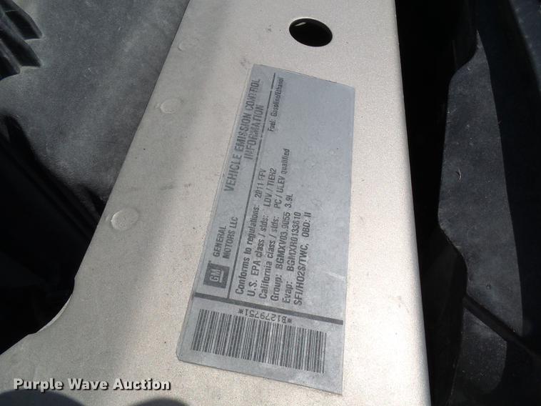 image for item DE5226 2011 Chevrolet Impala Police Cruiser