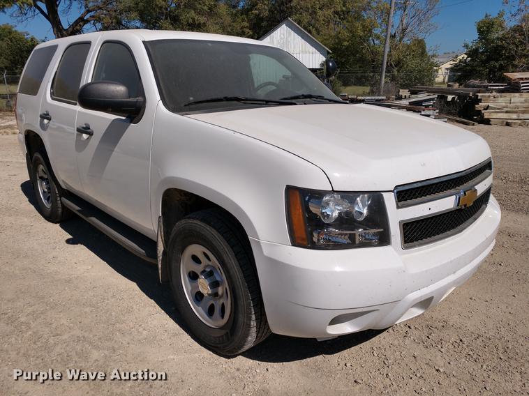 image for item DE6406 2013 Chevrolet Tahoe Police SUV