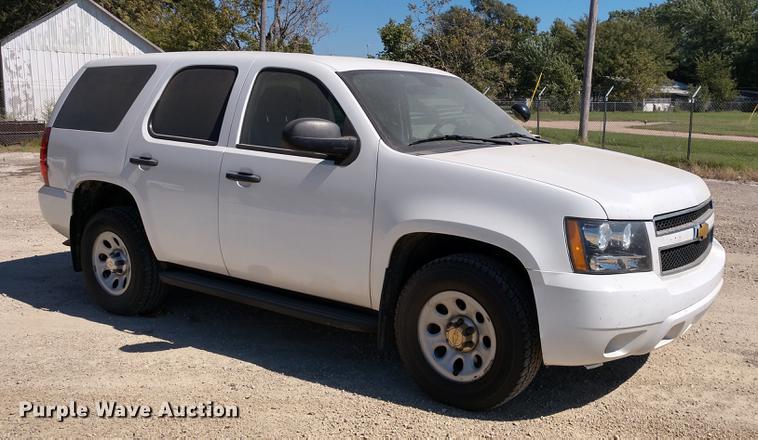 image for item DE6407 2013 Chevrolet Tahoe Police SUV