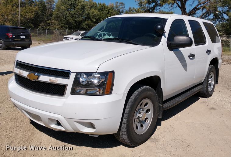 image for item DE6408 2013 Chevrolet Tahoe Police SUV
