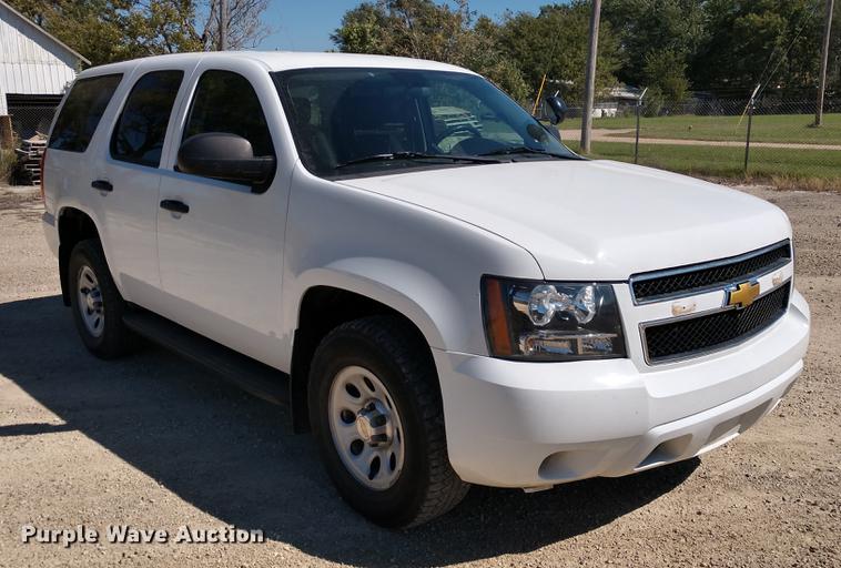 image for item DE6408 2013 Chevrolet Tahoe Police SUV