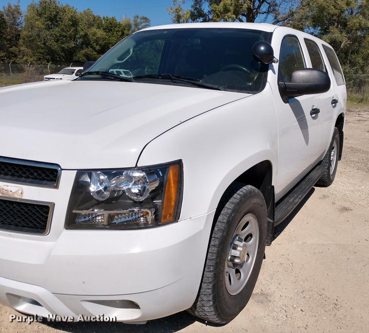 image for item DE6408 2013 Chevrolet Tahoe Police SUV