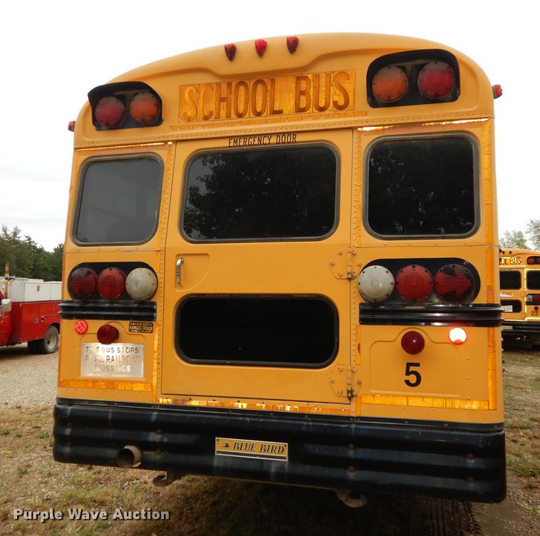 image for item DF1800 1996 Blue Bird TC2000 school bus