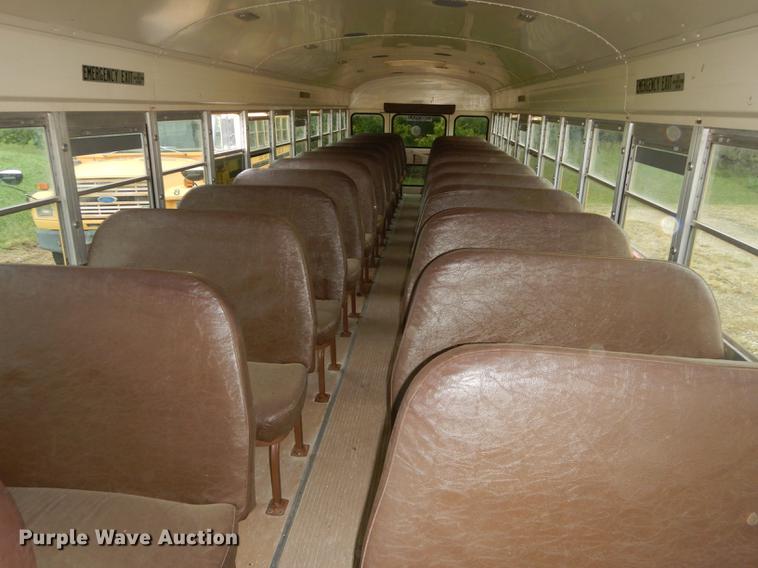 image for item DF1800 1996 Blue Bird TC2000 school bus