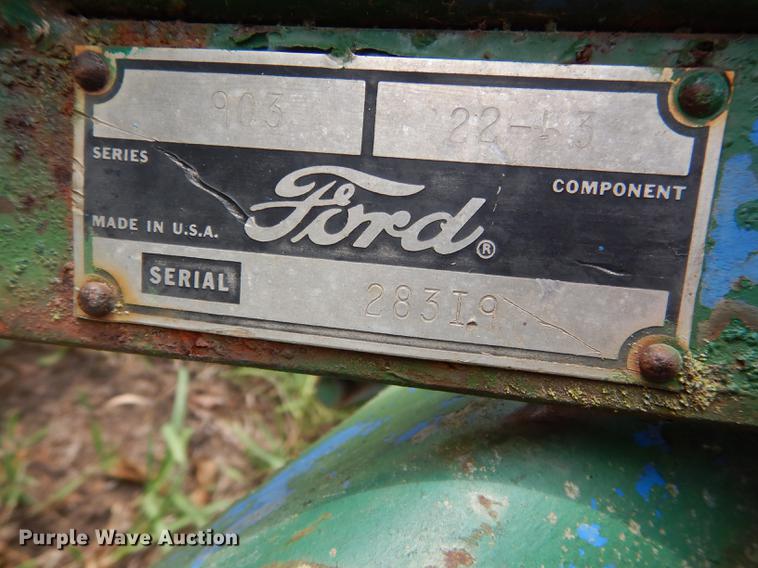 image for item DF1802 Ford 903 Series auger