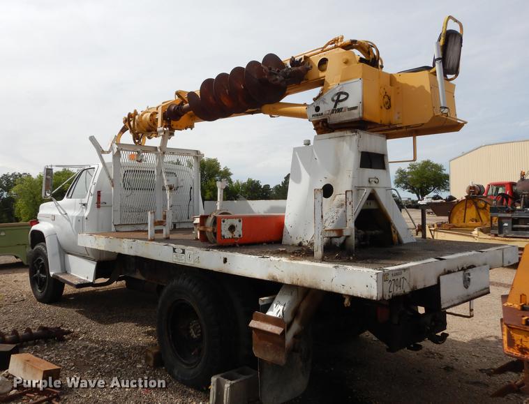 image for item DF1826 1980 Chevrolet C60 Custom Deluxe digger derrick truck