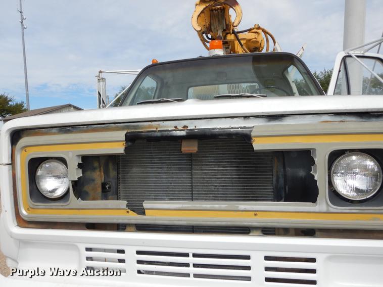 image for item DF1826 1980 Chevrolet C60 Custom Deluxe digger derrick truck