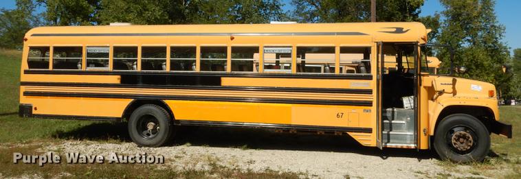 image for item DF1853 1998 Chevrolet Blue Bird school bus