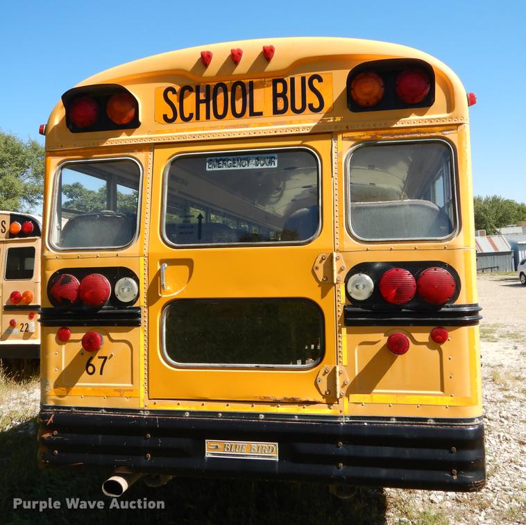 image for item DF1853 1998 Chevrolet Blue Bird school bus
