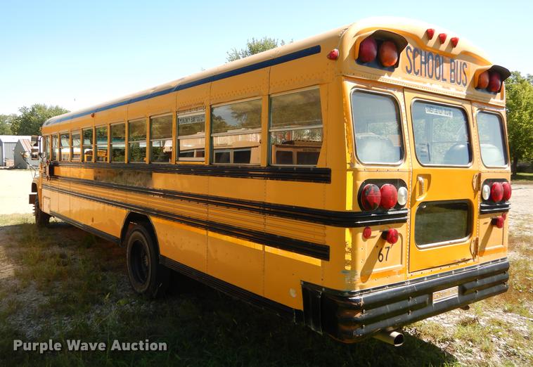 image for item DF1853 1998 Chevrolet Blue Bird school bus