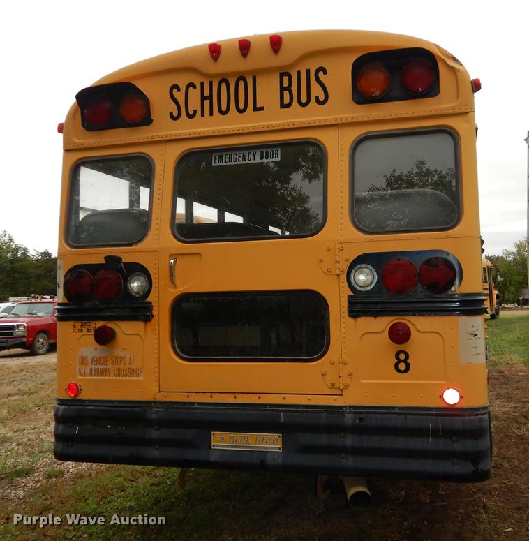 image for item DF1870 1993 Ford B700 school bus