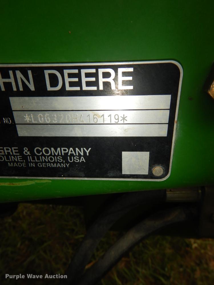 image for item DF1882 2004 John Deere 6320 tractor