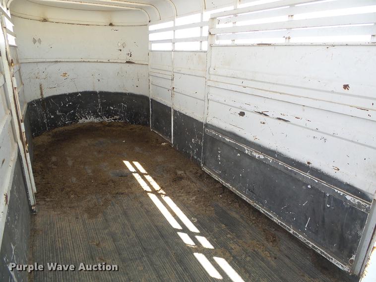 image for item DF2759 1997 Circle D livestock trailer