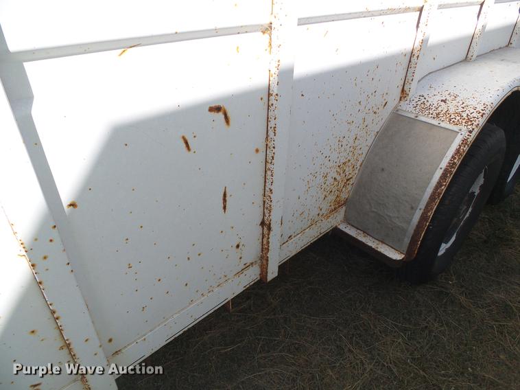 image for item DF2759 1997 Circle D livestock trailer