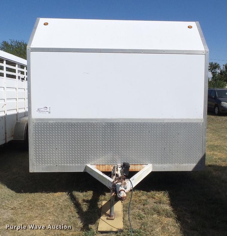 image for item DF2760 1994 Carrier enclosed cargo trailer