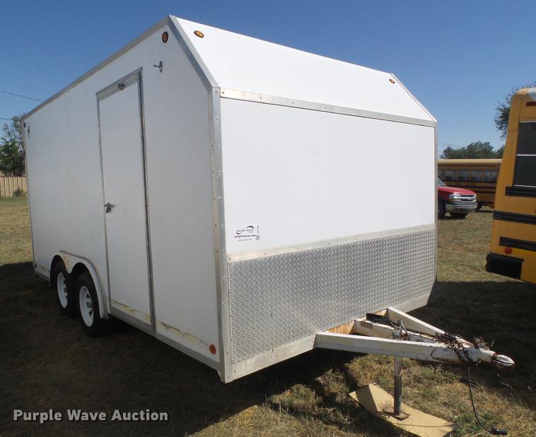 image for item DF2760 1994 Carrier enclosed cargo trailer