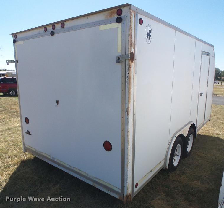 image for item DF2760 1994 Carrier enclosed cargo trailer