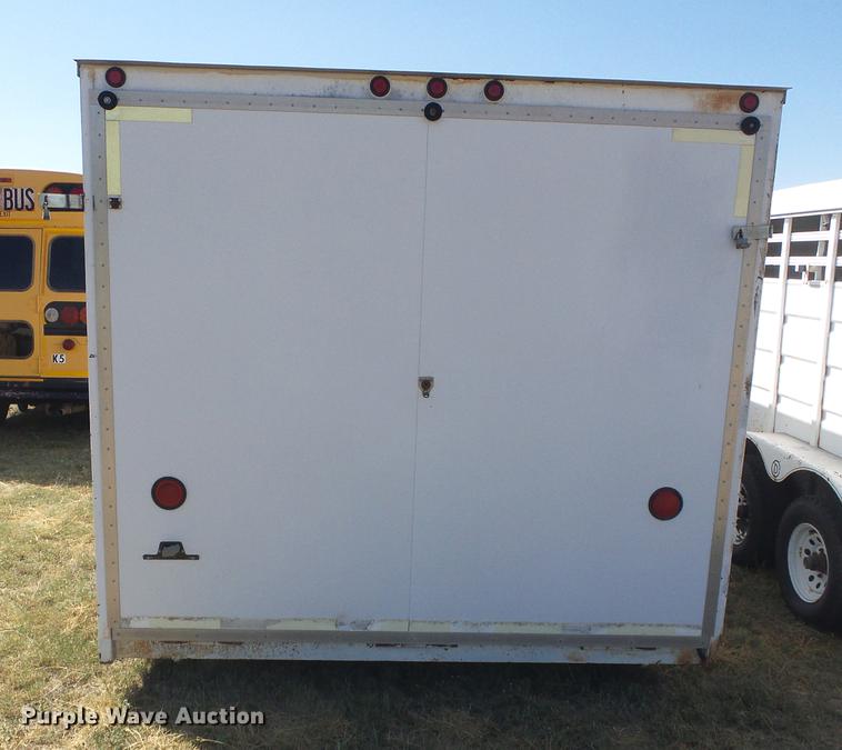 image for item DF2760 1994 Carrier enclosed cargo trailer