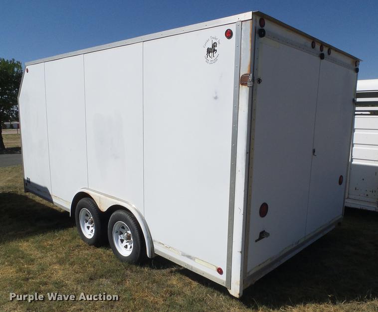 image for item DF2760 1994 Carrier enclosed cargo trailer