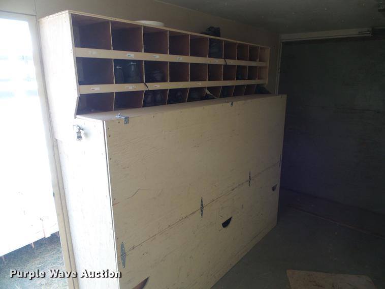 image for item DF2760 1994 Carrier enclosed cargo trailer